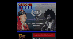 Desktop Screenshot of genghisblues.com